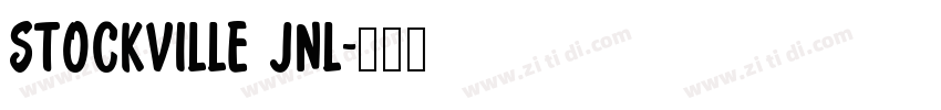 Stockville JNL字体转换